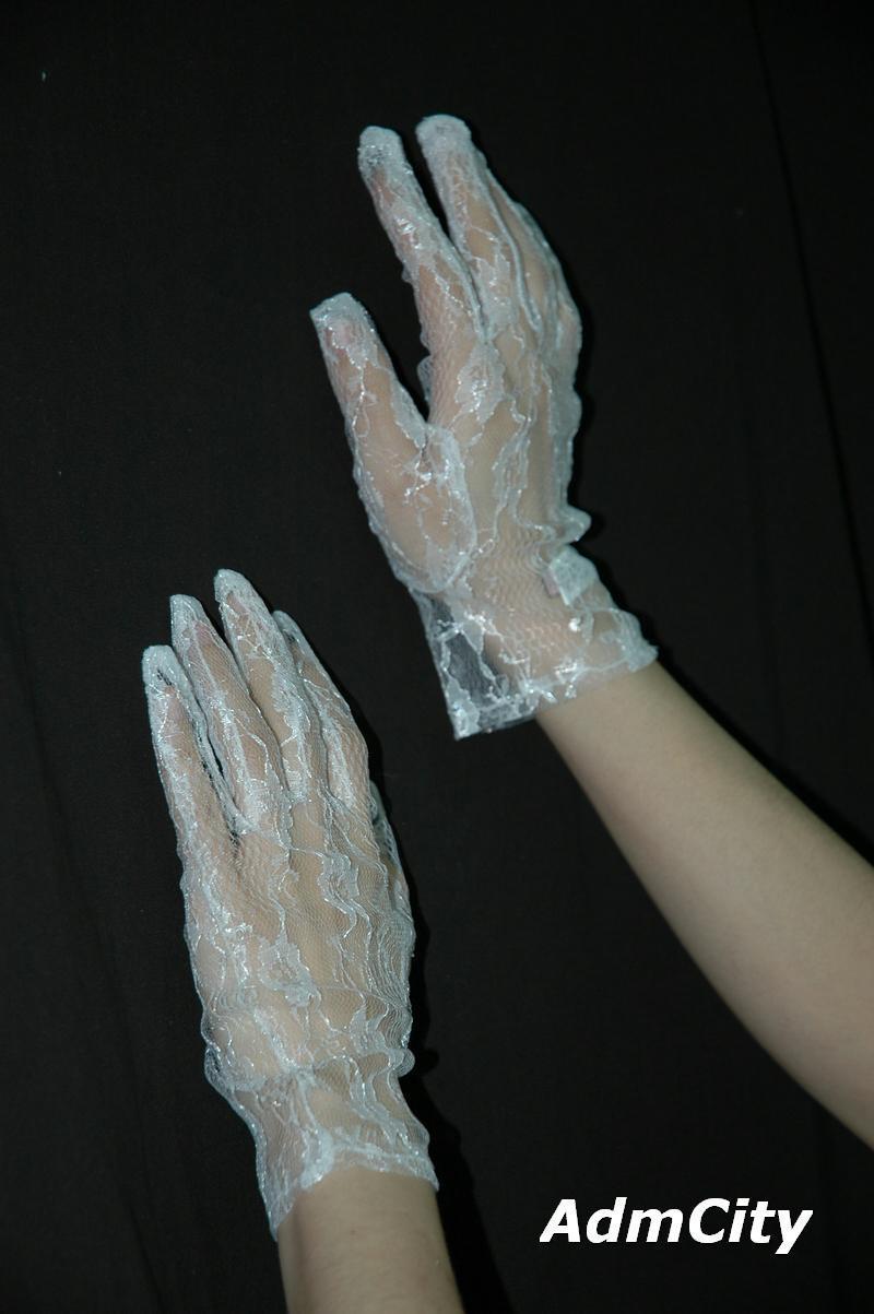 蕾絲 手套.